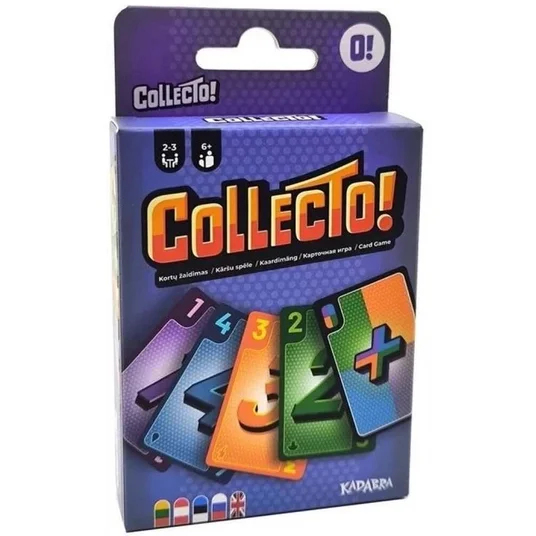 Stalo žaidimas CollectO! MINI (2-3 žaidėjams) (LT/EN)