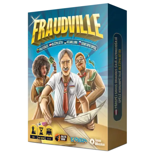 Stalo žaidimas Fraudville (LT/EE/LV/RU)