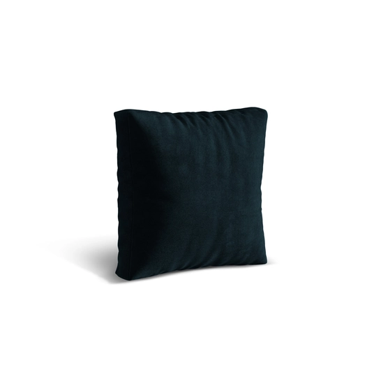 Velvet Pillow, "Martina", 55x4x55, Deep Petrol