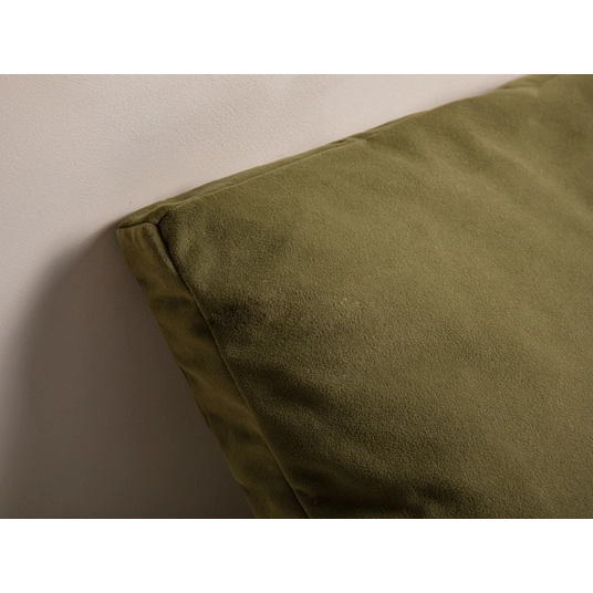 Velvet Pillow, "Mono", 50x18x50, Green