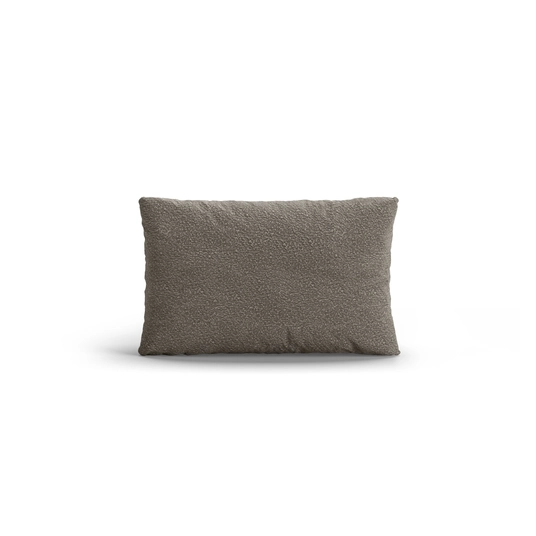 Pillow, "Poppy", 30x50x10, Grey