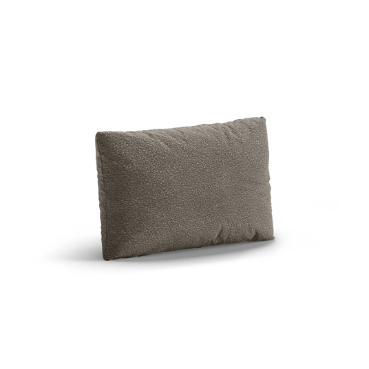 Pillow, "Poppy", 30x50x10, Grey