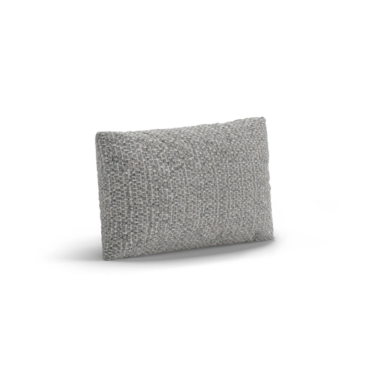 Pillow, "Poppy", 30x50x10, Grey