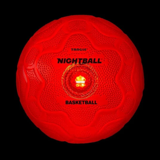 TANGLE NIGHTBALL LED-valgustusega korvpall, 25 cm