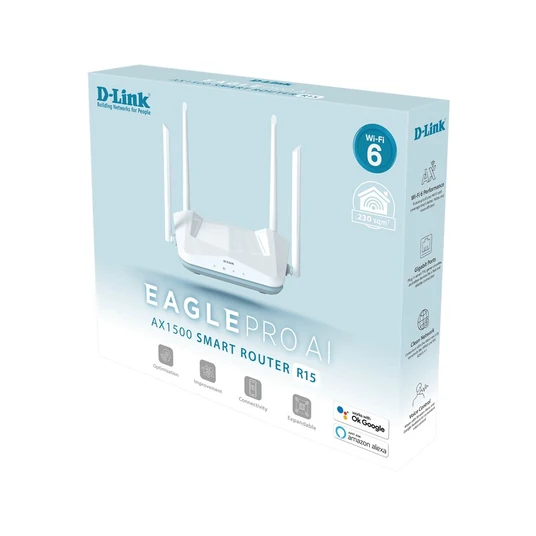 DLINK R15/E EAGLE PRO AI AX1500 Smart Router