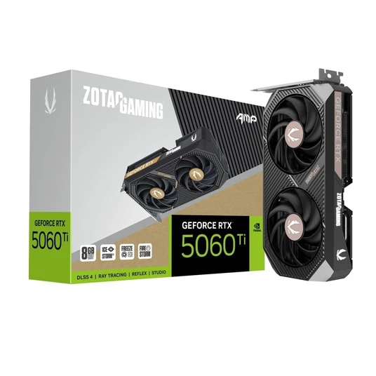 Vaizdo plokštė "GeForce RTX 5060 Ti" 8GB AMP GDDR7 128bit 3DP/HDMI