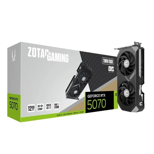 Graphics card GeForce RTX 5070 TWIN EDGE OC 12GB GDDR7 192bit 3DP/HDMI