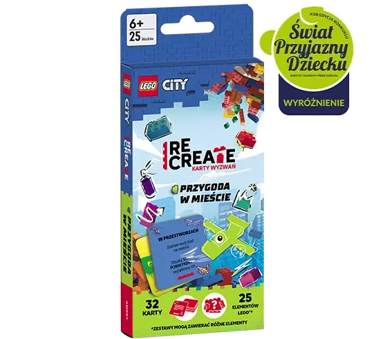 Ameet "Lego Recreate". Izaicinājumu kartes
