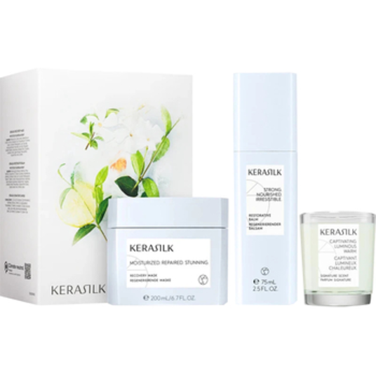 " Goldwell Specialists Recovery Set - juuksehoolduse kinkekomplekt küünlaga