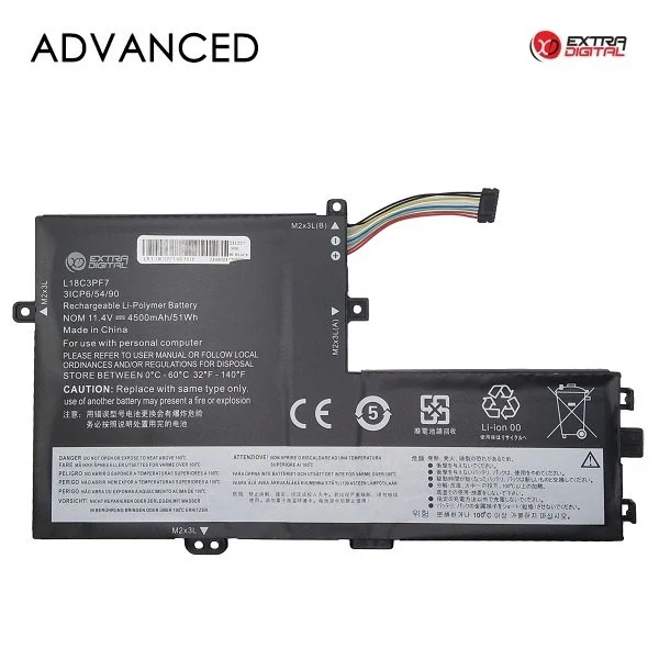 ExtraDigital L18C3PF7 Battery for Lenovo Laptop