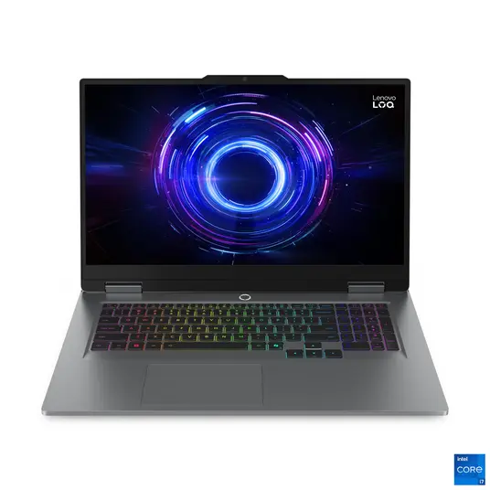 Nešiojamas kompiuteris Lenovo LOQ 17IRX10, AI-Powered Gaming PC, 17.3 FHD, Intel Core i7-13650HX, RAM 16GB, 1TB SSD, NVIDIA GeForce RTX 5060, Windows 11 Home, Luna Grey 83JH000QNT
