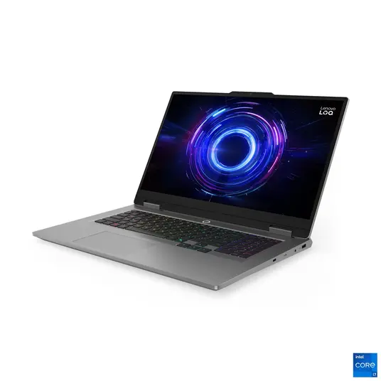 Nešiojamas kompiuteris Lenovo LOQ 17IRX10, AI-Powered Gaming PC, 17.3 FHD, Intel Core i7-13650HX, RAM 16GB, 1TB SSD, NVIDIA GeForce RTX 5060, Windows 11 Home, Luna Grey 83JH000QNT