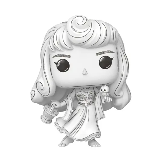 FUNKO POP! Vinyl figuur: Disney: Sleeping Beauty - Aurora (Sketched Deco)