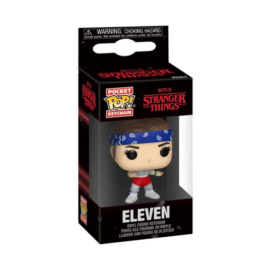 FUNKO POP! Võtmehoidja: Stranger Things - Eleven with Bandana