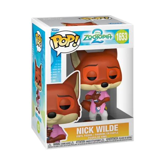 FUNKO POP! Vinilinė figūrėlė: Disney: Zootropolis 2 - Nick Wilde