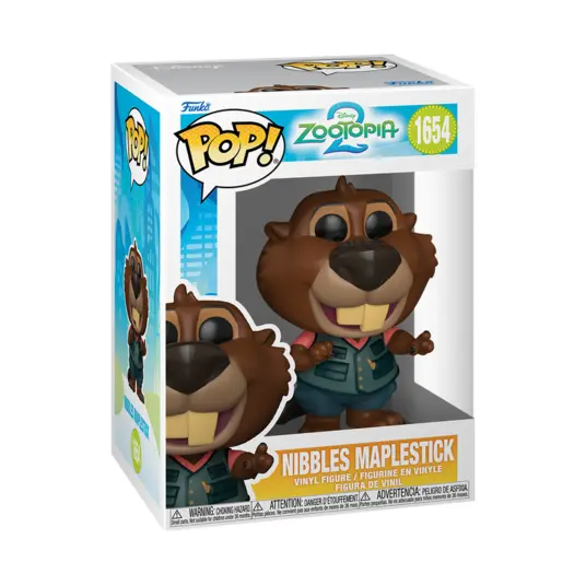 FUNKO POP! Vinyl figuur: Disney: Zootropolis 2 - Nibbles Maplestick