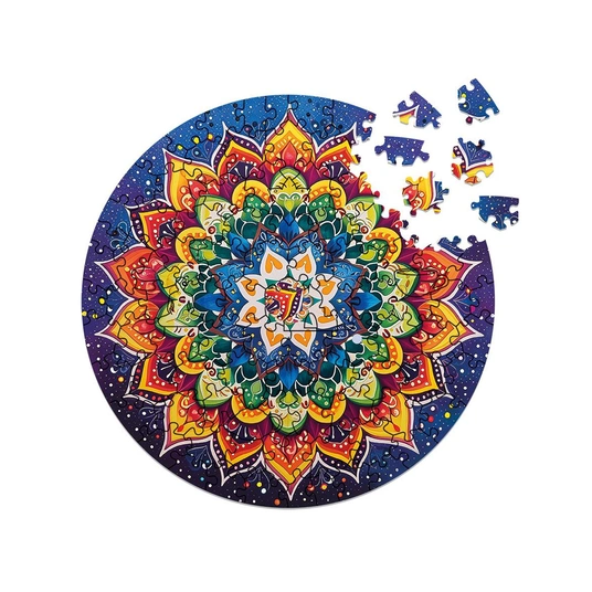 Alexander Night Mandala - wooden puzzle 100 pieces ZA6078 kaina