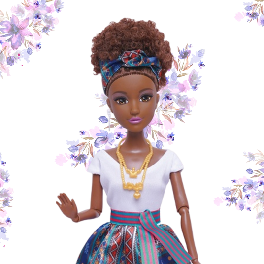 WOOPIE ROYAL Women of the World nukk Lili Mulatto elegantses kleidis