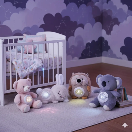 WOOPIE BABY Koala pluusist mänguasi koos projektori nutulaulu nutmaanduriga