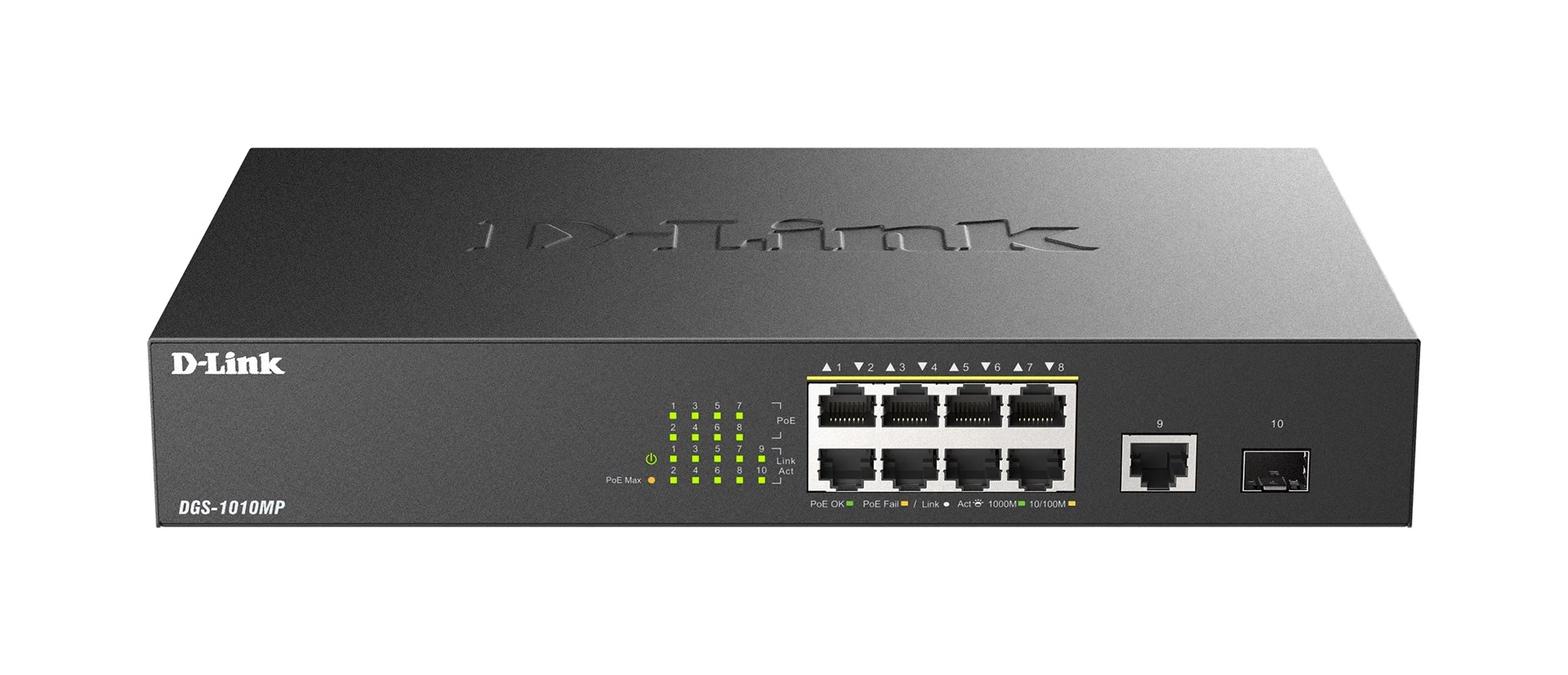 D-Link DLINK DGS-1010MP/E 10 porti Layer