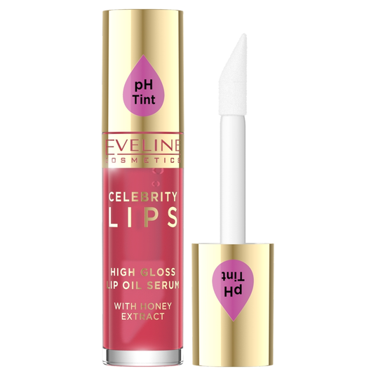 EVELINE COSMETICS_Celebrity Lips High Gloss Lip Oil serum do ust 04 5ml