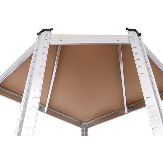 Nurgapealne hoiuriiul - riiul 180x70x70x40 cm, 175 kg
