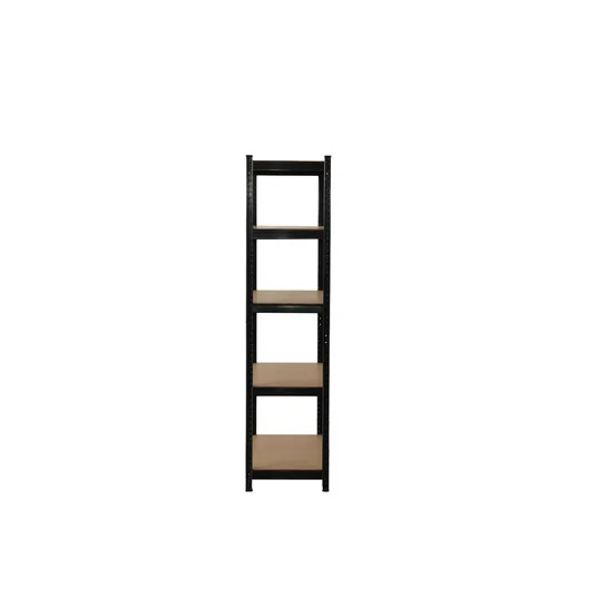 Hoiuriiul - riiul 180x75x35 cm, 150 kg, must