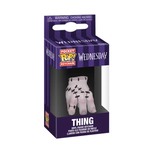 FUNKO POP! Raktų pakabutis: Wednesday - Thing