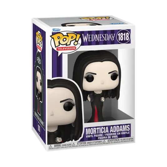 FUNKO POP! Vinyl figuur: Wednesday - Morticia Addams with Book of Shadows