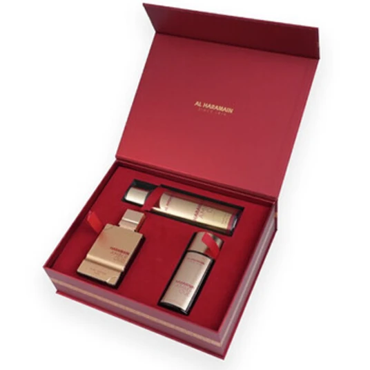 Universal parfüüm, Amber Oud Ruby Edition kinkekomplekt EDP 75 ml, EDP 30 ml ja kehaloor 250 ml 75ml