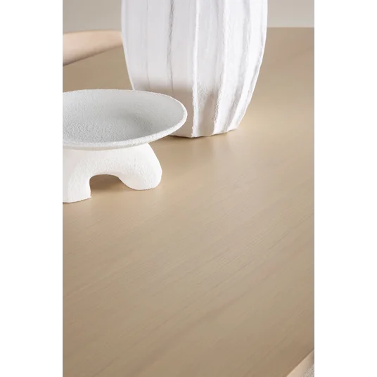 Tyresö Table 100x220 cm - Whitewash with Ven Chair - Whitewash