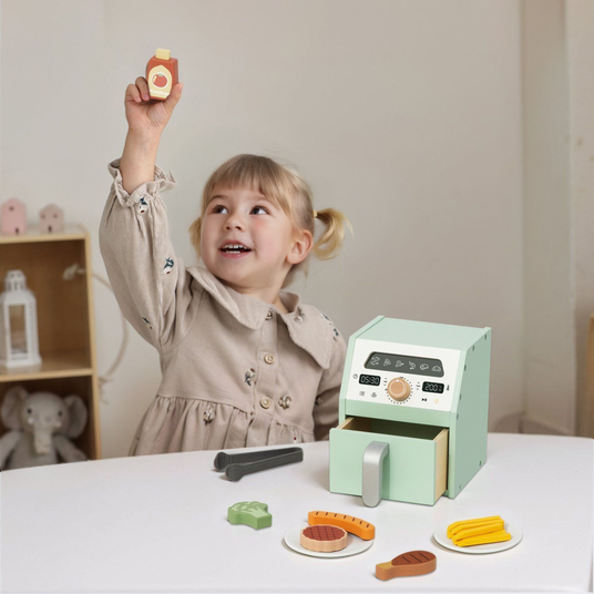 TOOKY TOY Puidust õhufritüür ilma rasvata