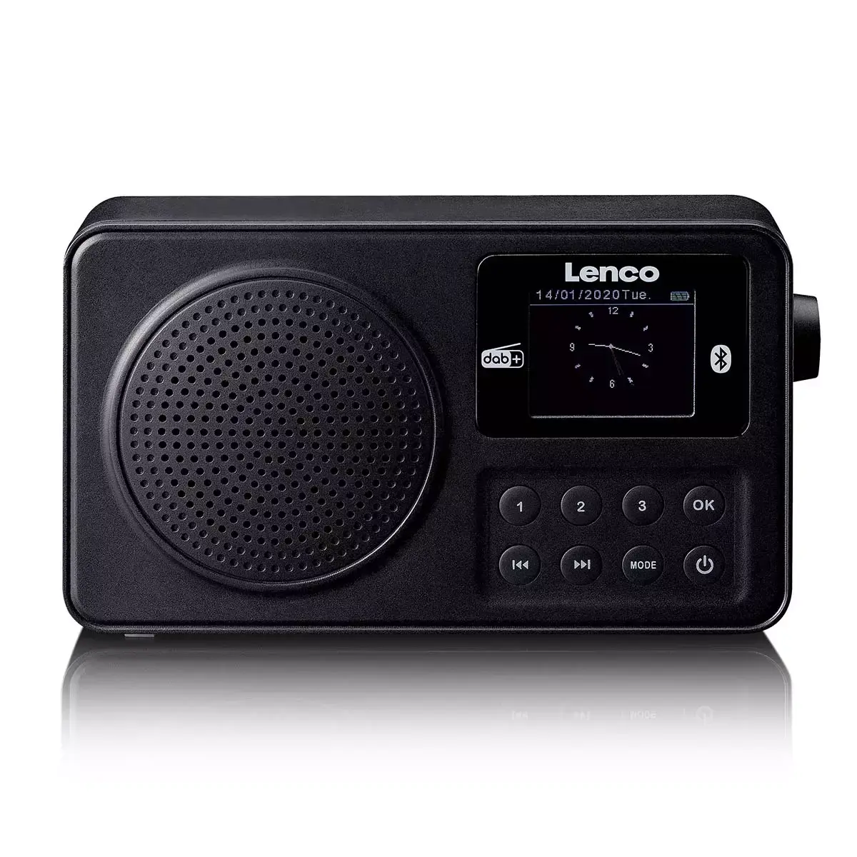 Lenco PDR-033BK Portable Radio FM /