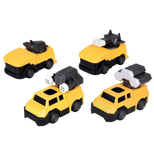 Magnetic Transformer Robot Toy – large action figure – accessories ZA6009