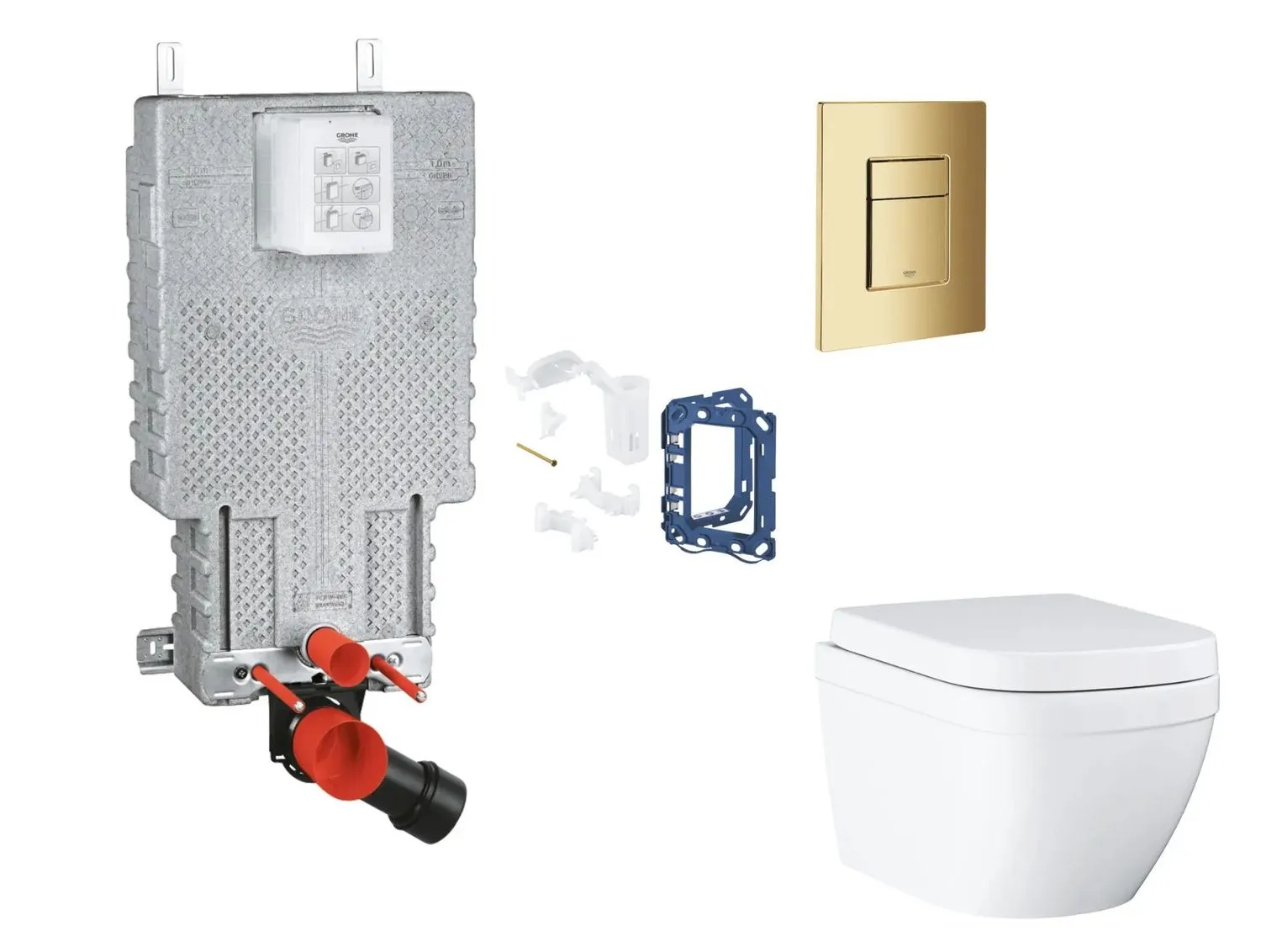 Grohe Uniset - Komplekts: izlietnes maisītājs