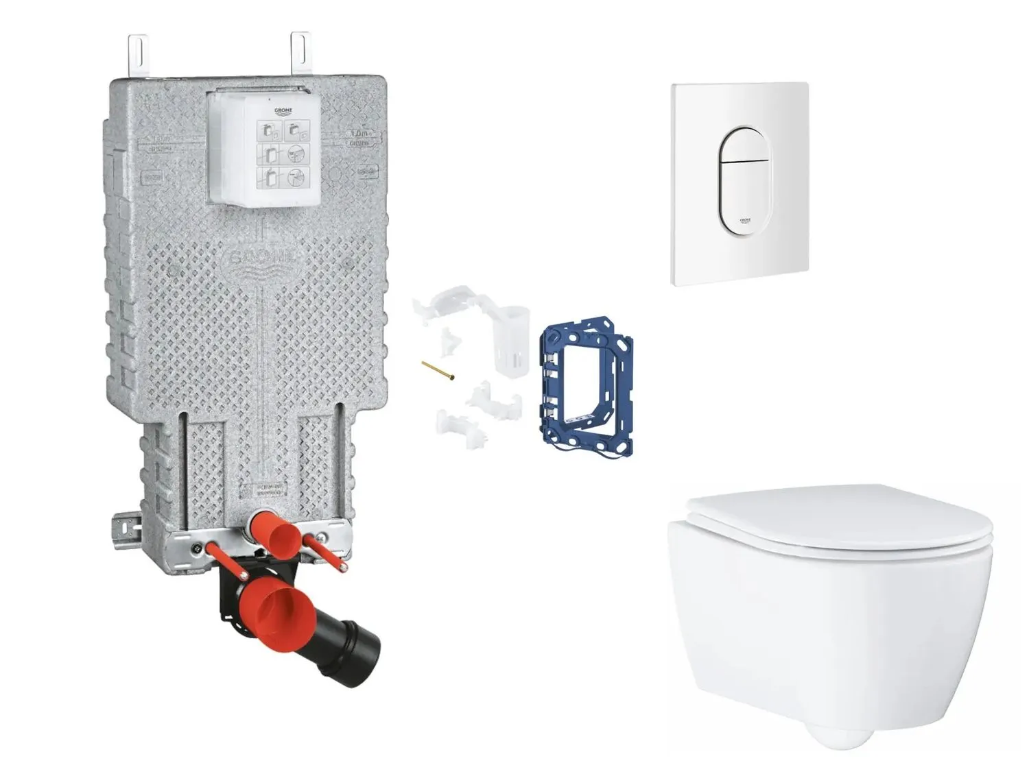 Grohe Uniset - Pie sienas piekaramais