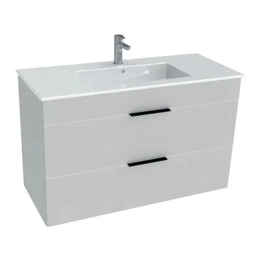 Jika Cube - Kapp valamuga, 98x42x62 cm, valge H4536521763001