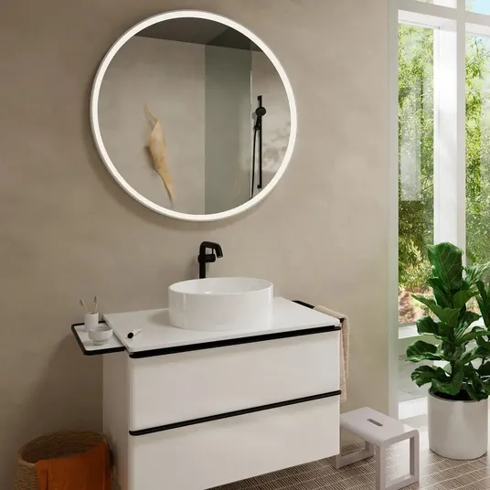 Hansgrohe Tecturis S - kraanikaussi kraanikaussi Push-Open äravoolukomplektiga, CoolStart, EcoSmart, mattmust 73370670