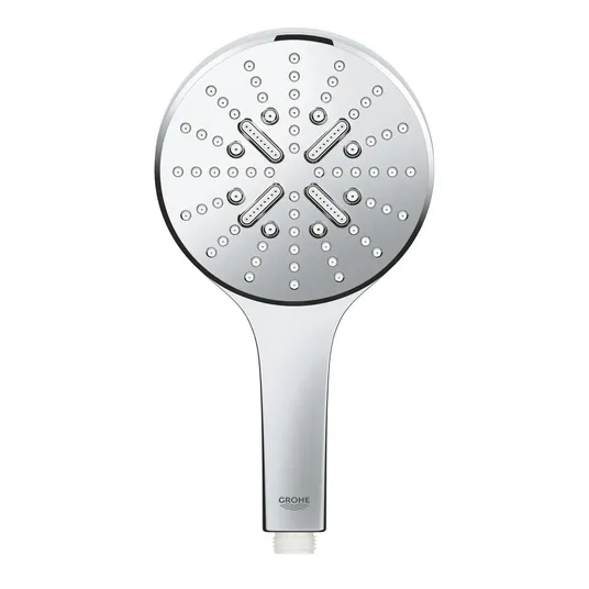 Grohe Rainshower SmartActive – rankinis dušas 130 9,5 l/min, 3 srovių tipai, chromas 26574000