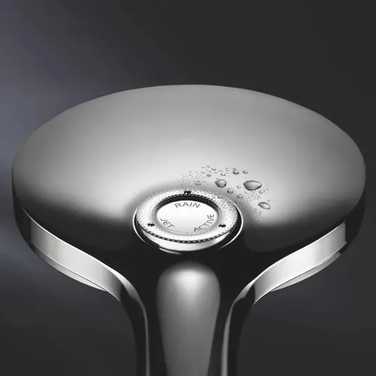 Grohe Rainshower SmartActive – rankinis dušas 130 9,5 l/min, 3 srovių tipai, chromas 26574000