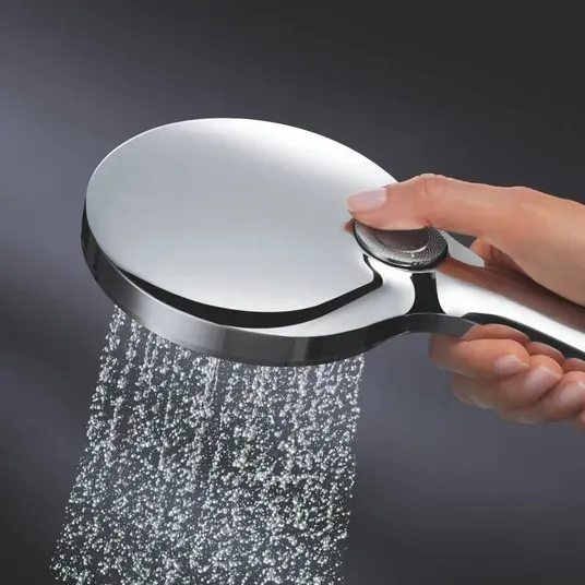 Grohe Rainshower SmartActive – rankinis dušas 130 9,5 l/min, 3 srovių tipai, chromas 26574000