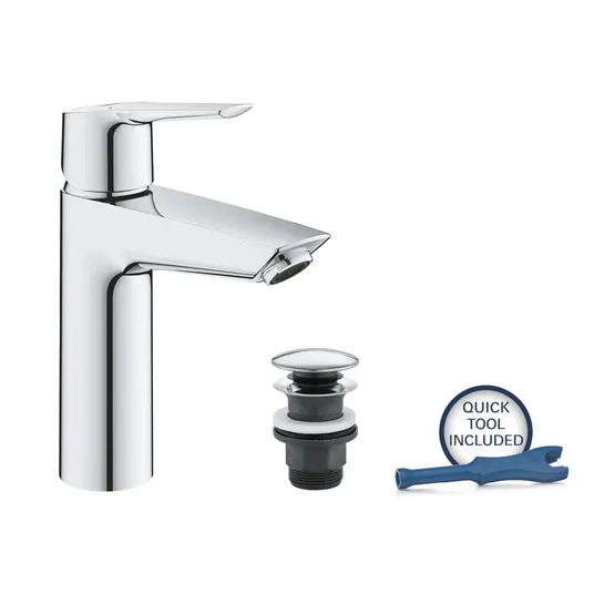 Grohe QuickFix Start - kraanikaussi kraanikaussi lükandvoolikuga, kroom 24204002