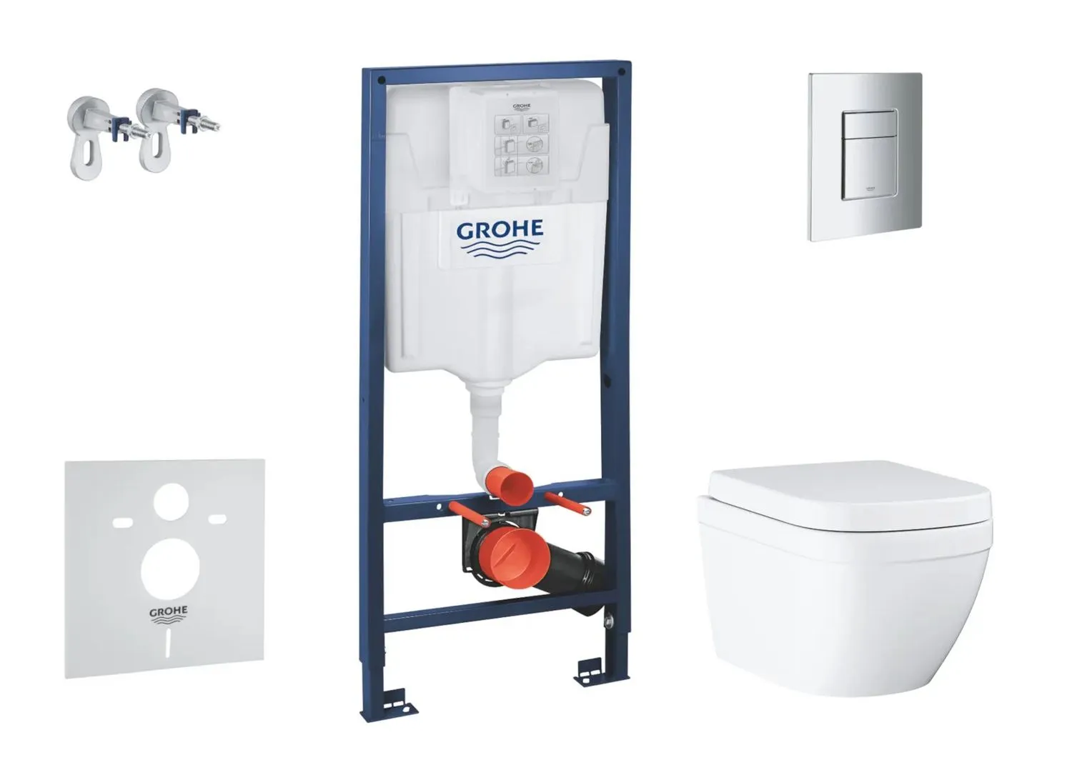 Grohe Solido - izlietnes, tualetes poda