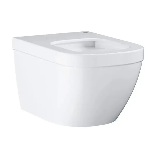 Grohe Euro Ceramic pakabinamas unitazas su SoftClose dangčiu, be rėmelio, Alpine White 39554000
