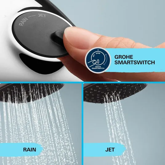 Grohe Vitalio Comfort - käsidušš, 2 düüsi, kroomitud 26925001