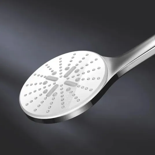 Grohe Rainshower SmartActive – rankinis dušas 150 9,5 l/min, 3 srovių tipai, Moon White 26554LS0