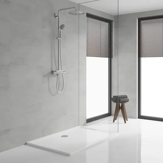 Grohe Vitalio Joy – dušo galvutė, skersmuo 26 cm, 3 srovių tipai, chromas 26462000