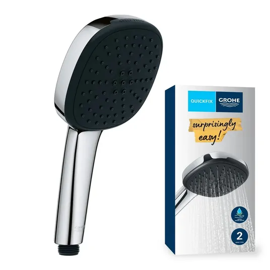 Grohe Vitalio Comfort – rankinis dušas, 2 srovių tipai, chromas 2639710E