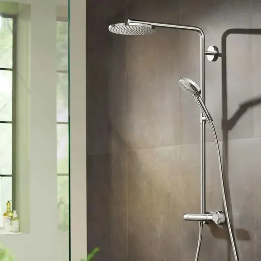 Hansgrohe Raindance Select S - dušiputk 240 1jet P dušisammas termostaatsegistriga, kroom 27633000