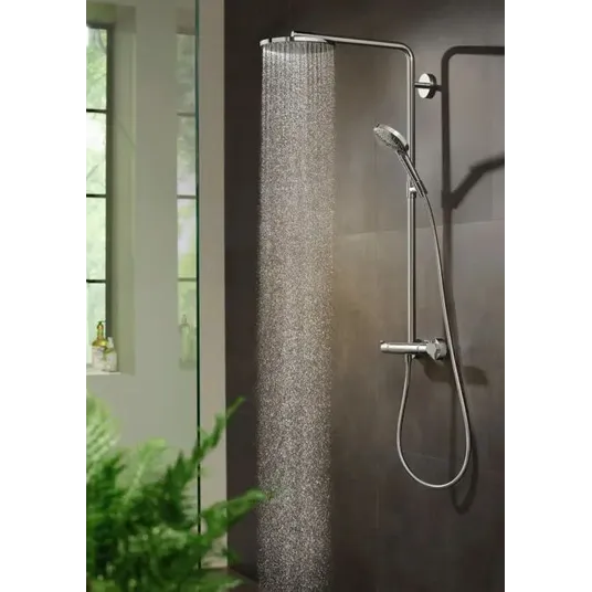 Hansgrohe Raindance Select S - dušiputk 240 1jet P dušisammas termostaatsegistriga, kroom 27633000
